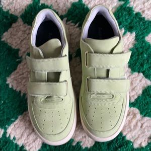 ACNE STUDIOS MINT GREEN SNEAKERS